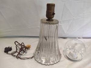 lot 77 image: Crystal Lamp Base