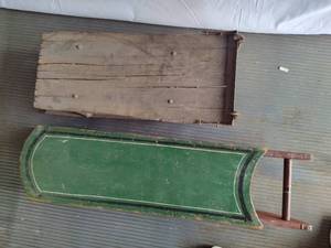 lot 102 image: Two Sleds