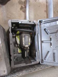 lot 178 image: RYOBI CHAINSAW WITH CASE