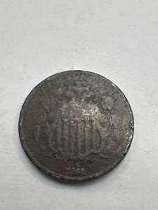 lot 15 image: 1868 Shield Nickel