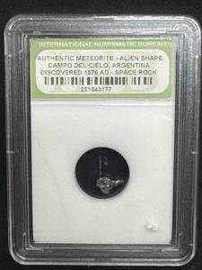 lot 52 image: Genuine Meteorite Space Rock  from Argentina 1576 AD