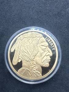 lot 56 image: 1oz. Bison  Sioux Round