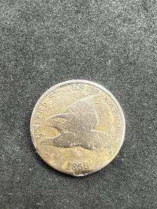 lot 62 image: 1858 Flying Eagle Cent