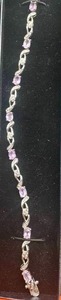 lot 68 image: 8 Beautiful Tennis Bracelet