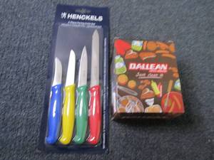lot 6 image: Grill Brush, Paring Knife Set...