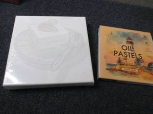 lot 43 image: 2 Paint by Numbers, Oil Pastels Set...