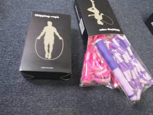 lot 48 image: 2- 2 pc  Skipping Ropes...