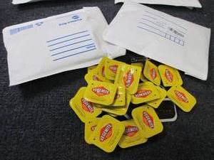 lot 60 image: 3 pks of Vegemite Best Date 2-11-25...