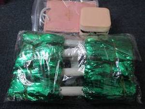 lot 104 image: PomPoms , Jewelry Making Kit...