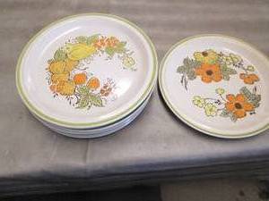 lot 147 image: 8- 10.5 inch Stoneware Plates...