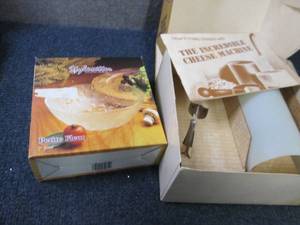 lot 153 image: Cheese machine, 7 inch Bowl...