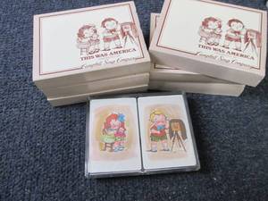 lot 163 image: 12 Decks Campbell Soup Kids Playing...