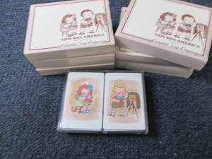 lot 164 image: 12 Decks Campbell Soup Kids Playing...