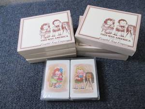 lot 165 image: 12 Decks Campbell Soup Kids Playing...