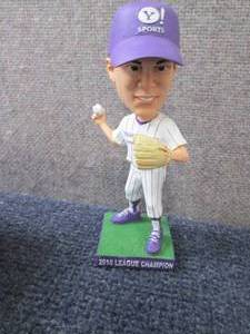 lot 175 image: 6 each Baseball Bobbleheads...