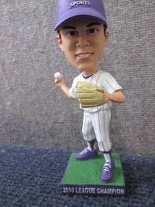 lot 176 image: 6 each Baseball Bobbleheads...