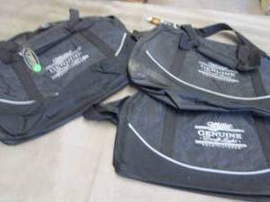 lot 200 image: 3 Miller Genuine Draft Duffle Bags...