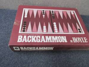 lot 203 image: Backgammon by Hoyle...