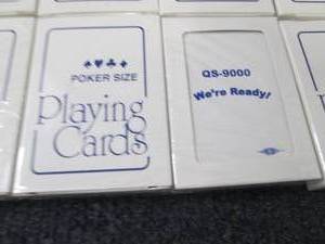 lot 209 image: 12 Decks Poker Playing Cards...