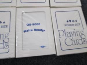 lot 212 image: 12 Decks Poker Playing Cards...