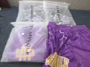 lot 224 image: 4 pr GymWolf Small Mens Shorts NWT...
