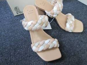 lot 251 image: Size 6 A New Day Basil Heels NIB...