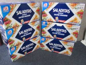 lot 276 image: 6 Boxes 42 pk Saladitas Saltine Cra...