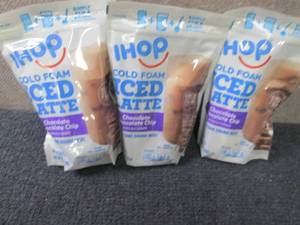 lot 289 image: 3- 6ct iHop Cold Foam Iced Chocolat...