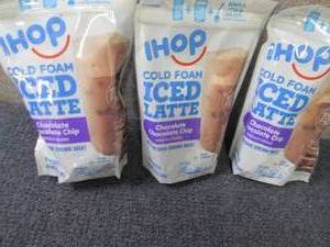 lot 290 image: 3- 6ct iHop Cold Foam Iced Chocolat...