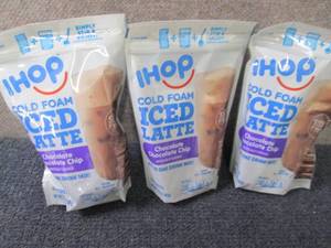 lot 295 image: 3- 6ct iHop Cold Foam Iced Chocolat...