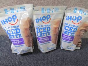 lot 296 image: 3- 6ct iHop Cold Foam Iced Chocolat...