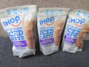 lot 298 image: 3- 6ct iHop Cold Foam Iced Chocolat...