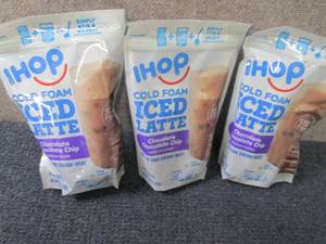 lot 300 image: 3- 6ct iHop Cold Foam Iced Chocolat...