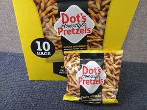 lot 301 image: 10- 1 oz Dots Honey Mustard Season...