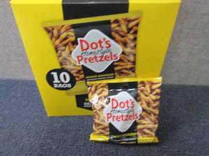 lot 303 image: 10- 1 oz Dots Honey Mustard Season...