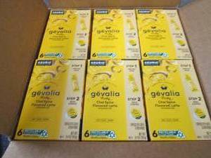 lot 337 image: 6- 6 ct Gevalia Frothy Chai Spice K...