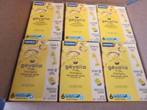 lot 340 image: 6- 6 ct Gevalia Frothy Chai Spice K...