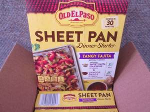 lot 352 image: 10- 3.9 oz Old El Paso Sheet Pan Di...