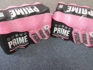lot 361 image: 2- 8pks 16.9 oz Prime Strawberry Wa...