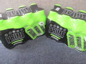 lot 364 image: 2- 8pks 16.9 oz Prime Lemon Lime Hy...
