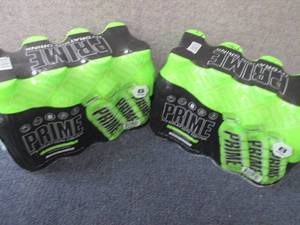 lot 365 image: 2- 8pks 16.9 oz Prime Lemon Lime Hy...