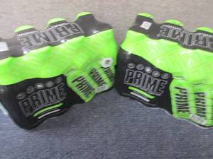 lot 366 image: 2- 8pks 16.9 oz Prime Lemon Lime Hy...