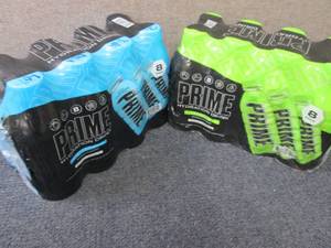 lot 367 image: 2- 8pks 16.9 oz Prime Lemon Lime B...
