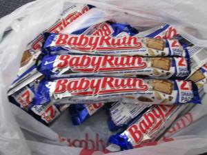lot 392 image: 12- 3.3 oz Baby Ruth Bars...