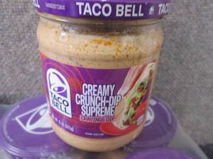 lot 399 image: 16- 15 oz Taco Bell Creamy Crunch-D...