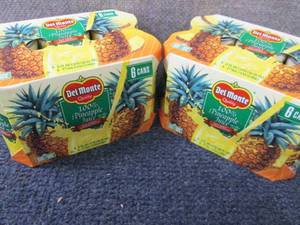 lot 402 image: 12- 6 oz DelMonte 100% Pineapple Ju...