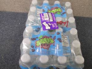 lot 421 image: 24- 8 oz Splash Acai Grape ...