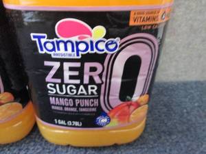 lot 447 image: 2 Gallons Tampico Zero Sugar Mango ...