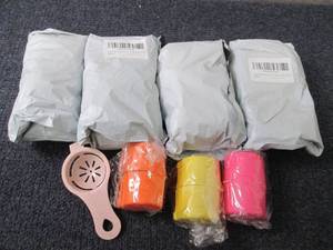 lot 115 image: 5 Sets-4 pc Egg Shell Opener Sets R...