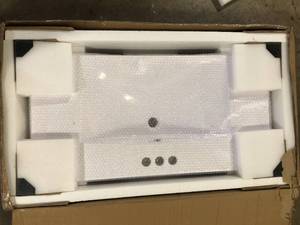 lot 19 image: Polibi 36 in.  White Ceramic Top Customer Returns See Pictures